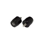 Embouts de guidon highsider suzuki m6 noirs