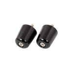 Embouts de guidon noir pour guidon 22 mm fixation suzuki