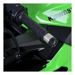 Embouts de guidon r&g racing noir kawasaki zx - 6r 95 - 17
