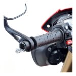 Embouts de guidon r&g racing noir triumph street triple 675 08 - 12 Embouts de guidon r&g racing noir triumph street triple 675 08 - 12