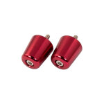 Embouts de guidon rouge pour guidon 22 mm fixation suzuki