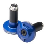 Embouts de guidon yasuni pro race �28, 6 bleu