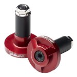 Embouts de guidon yasuni pro race �28, 6 rouge