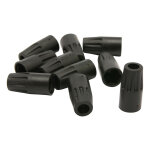 Embout levier raccord hydraulique bracko shimano noir (x10)