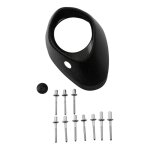 Embout de silencieux akrapovic carbone v - ec36