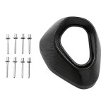 Embout de silencieux akrapovic carbone v - ec76