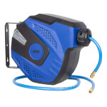 Enrouleur tuyau pneumatique jbm 11, 5m � 9, 5mm bleu
