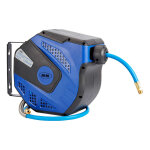 Enrouleur tuyau pneumatique jbm 13m � 9, 5mm bleu