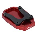 Extension de pied de b�quille lat�rale cnc racing rouge ducati monst