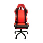 Fauteuil de bureau foggy rouge / noir