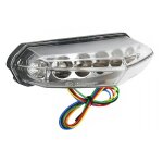 Feu arrière avec clignotants intégrés replay à led derbi senda drd Feu arrière avec clignotants intégrés replay à led derbi senda drd