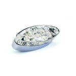 Feu arri�re � leds - chrom� / blanc