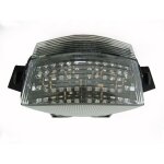 Feu arrière à led avec clignotants intégrés pour kawasaki er6n / f 0 Feu arrière à led avec clignotants intégrés pour kawasaki er6n / f 0
