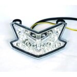 Feu arrire  led avec clignotants intgrs pour kawasaki zx6r 636