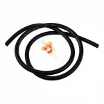 Filtre � essence conique d. 6 avec durite noire 5x8 1m