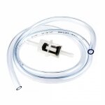 Filtre � essence cylindrique d. 6 avec durite transparente 6x9 1m