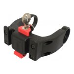 Fixation panier vélo vae e - bike klickfix sur cintre avec antivol (22 - Fixation panier vélo vae e - bike klickfix sur cintre avec antivol (22 -