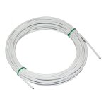Gaine de drailleur vlo fibrax anti - compression 4mm blanc (15m)