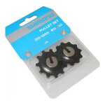 Galets de drailleur shimano 105 / slx 11v 11 dents noir
