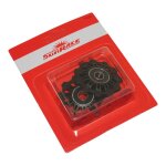 Galets de dérailleur sunrace m97 / m91 8 - 9v 11 dents noir Galets de dérailleur sunrace m97 / m91 8 - 9v 11 dents noir