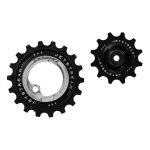 Galets de dérailleur tripeak aopw céramic 11v 12 - 18 dents argent - s Galets de dérailleur tripeak aopw céramic 11v 12 - 18 dents argent - s