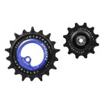 Galets de dérailleur tripeak aopw céramic 11v 12 - 18 dents bleu s Galets de dérailleur tripeak aopw céramic 11v 12 - 18 dents bleu s