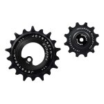 Galets de dérailleur tripeak aopw céramic 12v 12 - 18 dents noir - sra Galets de dérailleur tripeak aopw céramic 12v 12 - 18 dents noir - sra