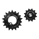 Galets de dérailleur tripeak aopw céramic 12v 12 - 18 dents noir - sra Galets de dérailleur tripeak aopw céramic 12v 12 - 18 dents noir - sra