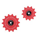 Galets de dérailleur tripeak g5 céramic 12v 12 - 14 dents rouge sr Galets de dérailleur tripeak g5 céramic 12v 12 - 14 dents rouge sr
