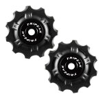 Galets de dérailleur tripeak céramic 10 - 11v 11 dents noir campag Galets de dérailleur tripeak céramic 10 - 11v 11 dents noir campag