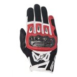 Gants alpinestars smx - 2 air carbon v2 noir / rouge / blanc - xxl