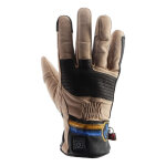 Gants chauffants helstons fender heating beige / noir - t9