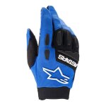 Gants cross alpinestars full bore bleu / noir - s
