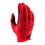 Gants cross enfant 100% airmatic rouge / noir - yxl