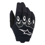Gants cross enfant alpinestars youth & kids full bore v2 black / white -