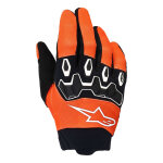 Gants cross enfant alpinestars youth & kids full bore v2 orange / white /