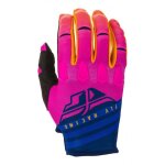 Gants cross enfant fly racing kinetic k220 midnight / bleu / orange - ys / 4