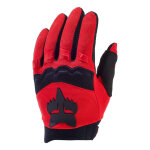 Gants cross enfant fox racing youth dirtpaw mx23 fluo red - y - m