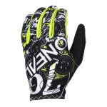 Gants cross enfant o'neal matrix attack noir / jaune fluo - xs