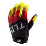 Gants cross enfant troy lee designs youth air reverb black / yellow - y - m