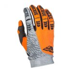 Gants cross fly racing evo 2. 0 orange / gris - s - 8
