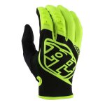 Gants cross troy lee designs gp jaune fluo - s