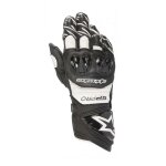 Gants cuir alpinestars gp pro r3 noir / blanc - s