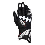 Gants cuir alpinestars gp pus r v3 black / white - s