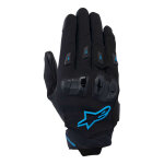 Gants cuir femme alpinestars stella sp x 3 black / blithe blue - xl