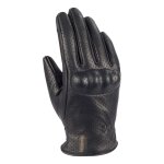 Gants cuir femme bering lady zack perfo noir - t5