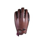 Gants cuir femme five colorado burgundy / marron - xl