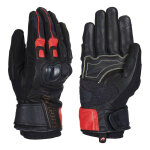 Gants cuir furygan cordoba noir / rouge - l Gants cuir furygan cordoba noir / rouge - l