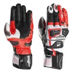 Gants cuir furygan styg20 x kevlar noir / blanc / rouge - m