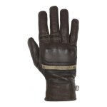Gants cuir helstons mora marron / noir / beige - t11